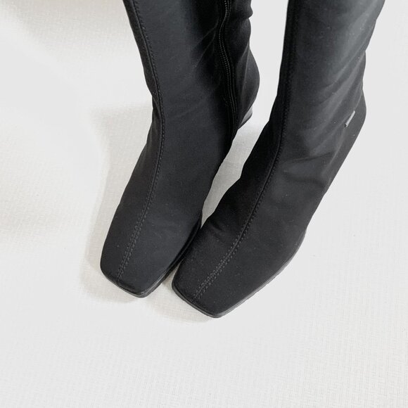 Ara GORE-TEX Stretch Knee-High Square Toe Boots – Black – Size 37 - Picture 3 of 7
